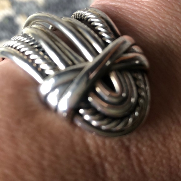 David Yurman crossover large cuff NEW - Picture 3 of 6